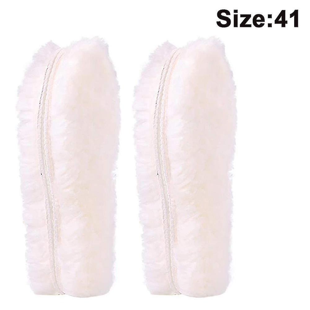 Sheepskin Insole-bootswarm Thick Fluffy Lambswool Insertssnowboots