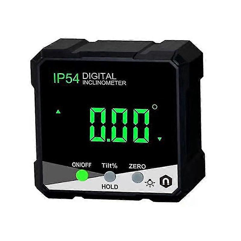 Digital Inclinometer 4x90 Lcd Digital Angle Gauge Protractor Magnets Base