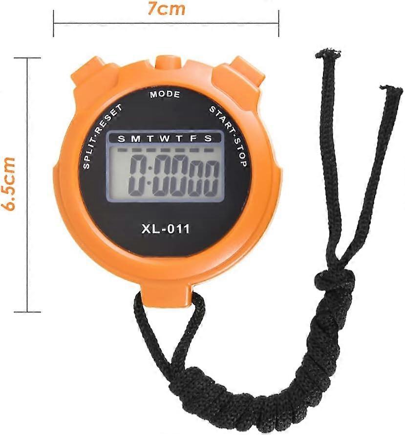 Digital Sports Stopwatch Timer with Large LCD Display