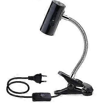 E27 with clip and 1.8m cable Compatible with reptile light (without bulb)
