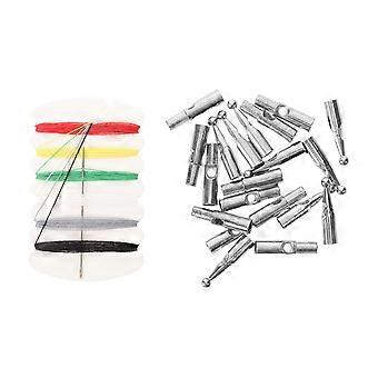 10 Sets Metal Umbrella Beads: Tail Tips With 3.6mm Holes - Sunshade Repair Replacement End Caps - Umbrella Fittings Accessories