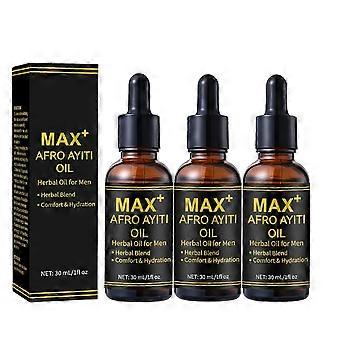 African Herbal Hair Oil for Men 30ml Fast Absorbing Natural Hydration 1-3pcs