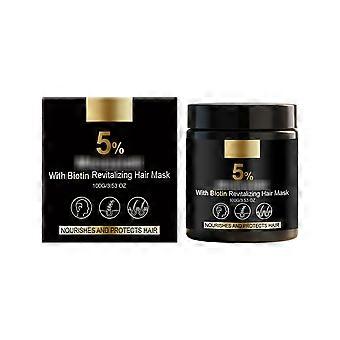 5% Biotin Revitalizing Hair Mask, Nourishing Treatment for Dry & Damaged Hair,100g