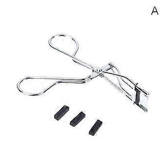 Modelador de cílios profissional em aço inoxidável, mini modelador de cílios parciais, acessório para maquiagem de cílios.