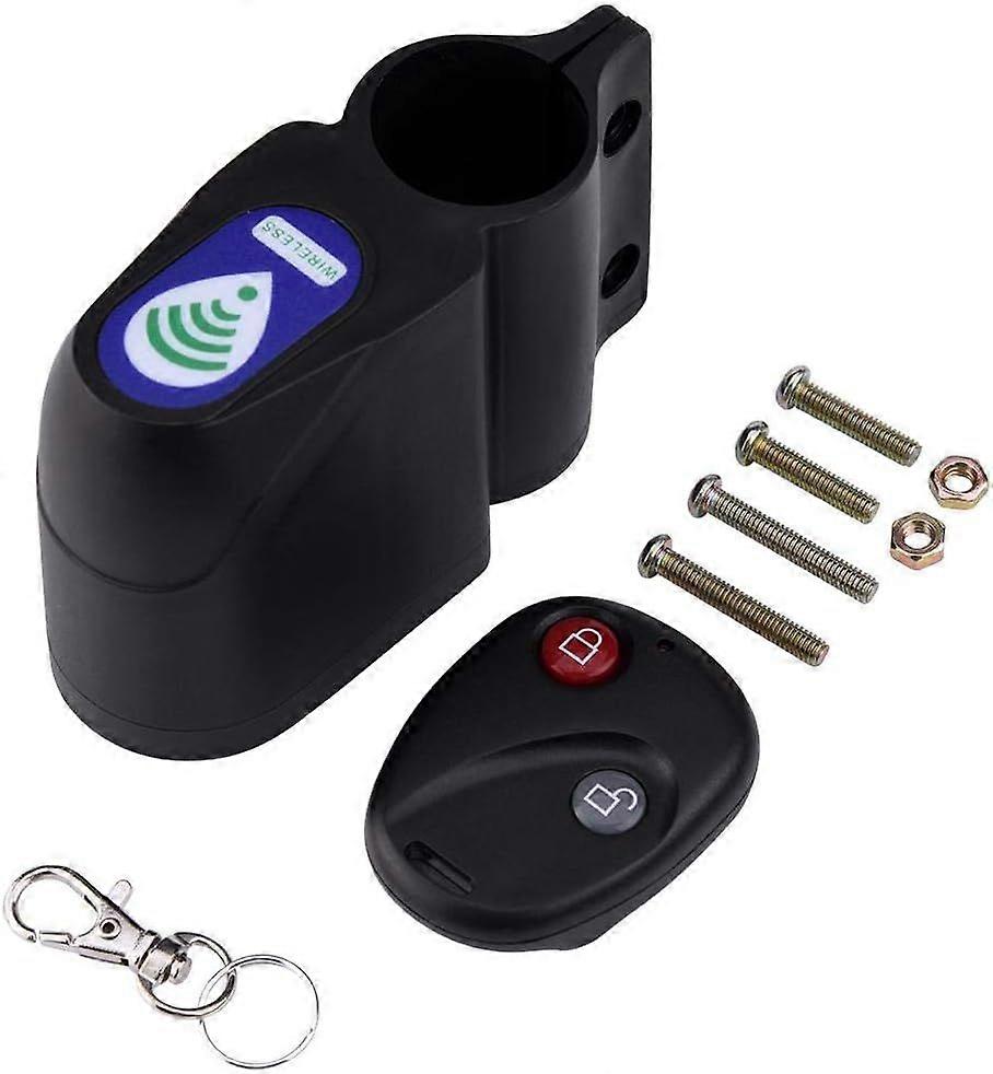 ABS wireless remote control security vibration alarm anti-theft lock