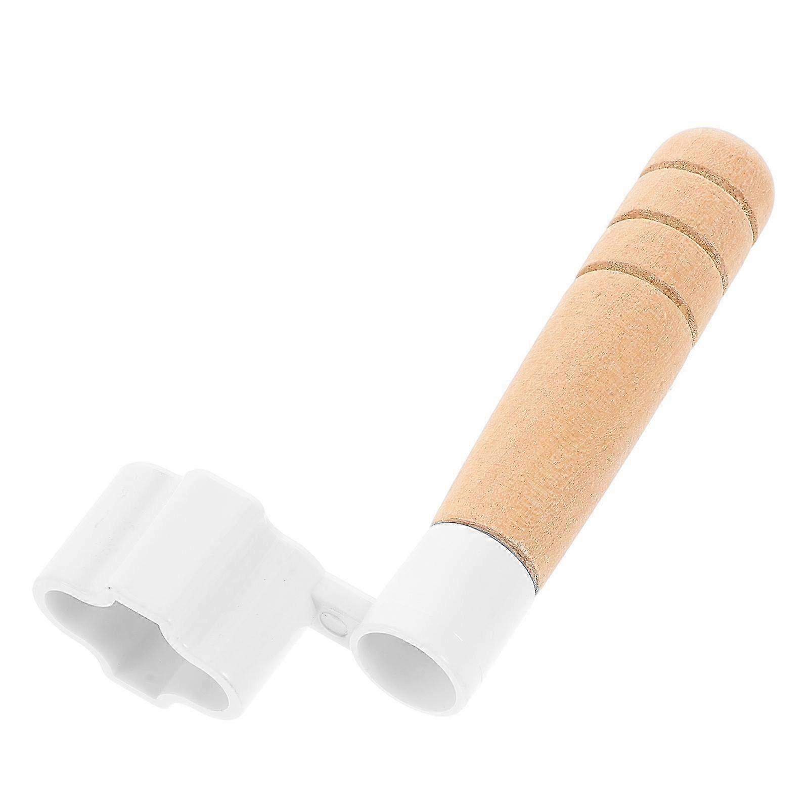 3-Piece Guitar String Winder Set with Ergonomic Wood Handle, Quick String Change Tool for Acoustic, Electric, Ukulele