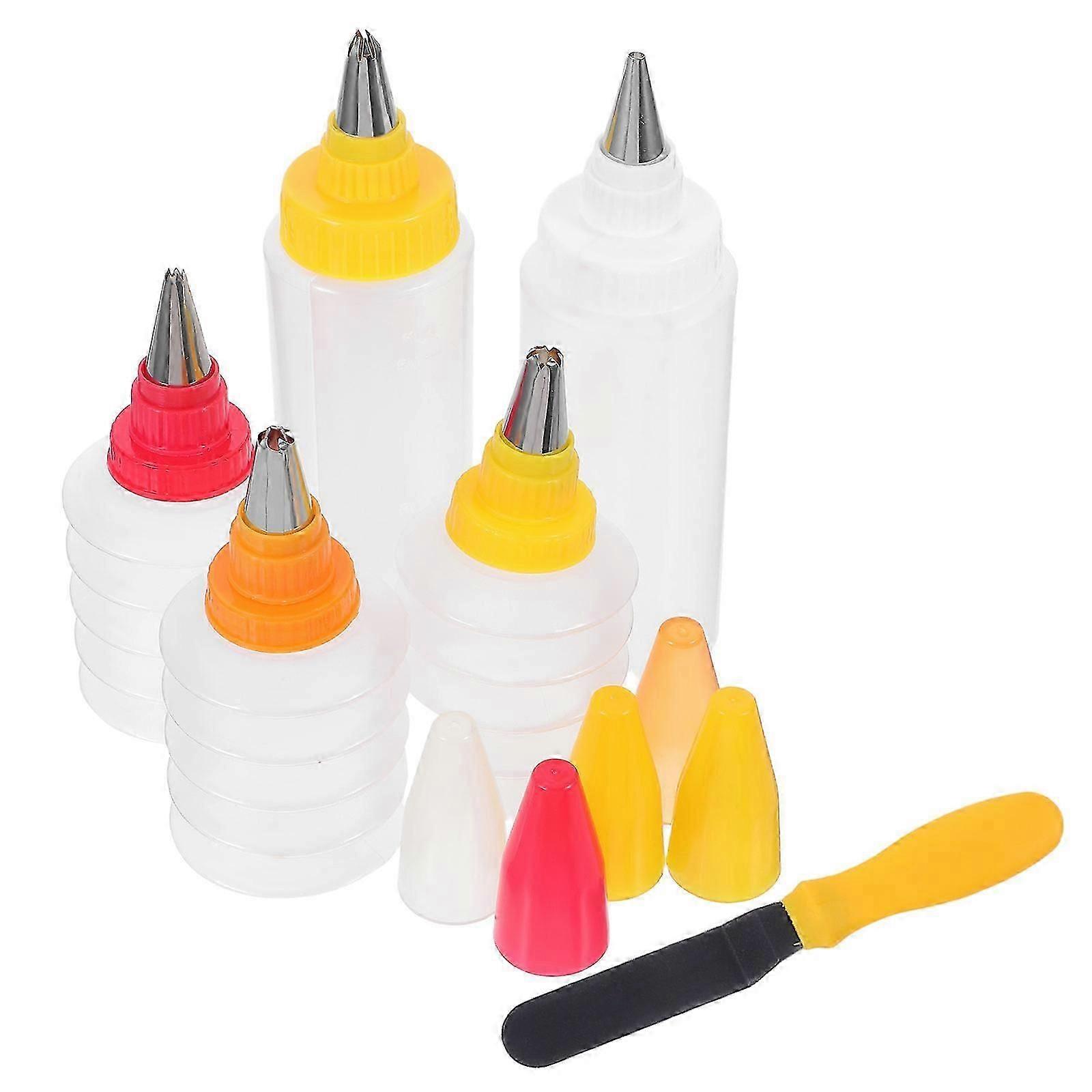 Cookie Decoration Bottle Icing Tool for Cake Baking 6Pcs Set