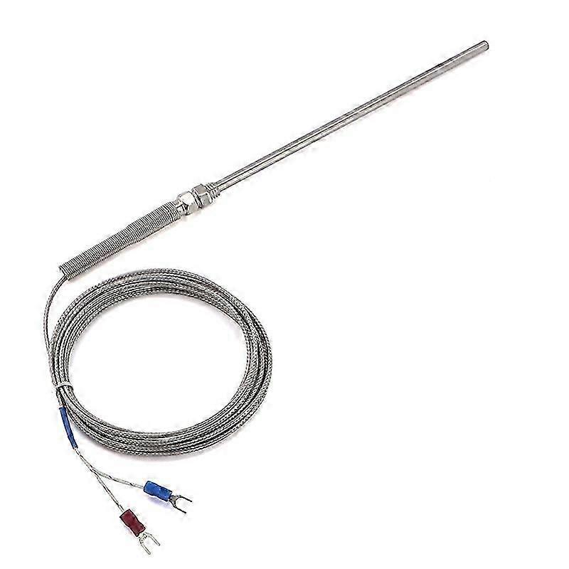 Thermocouple Sensor Probes, Temperature Controller K Type High Temperature Thermocouple Sensor(3m)