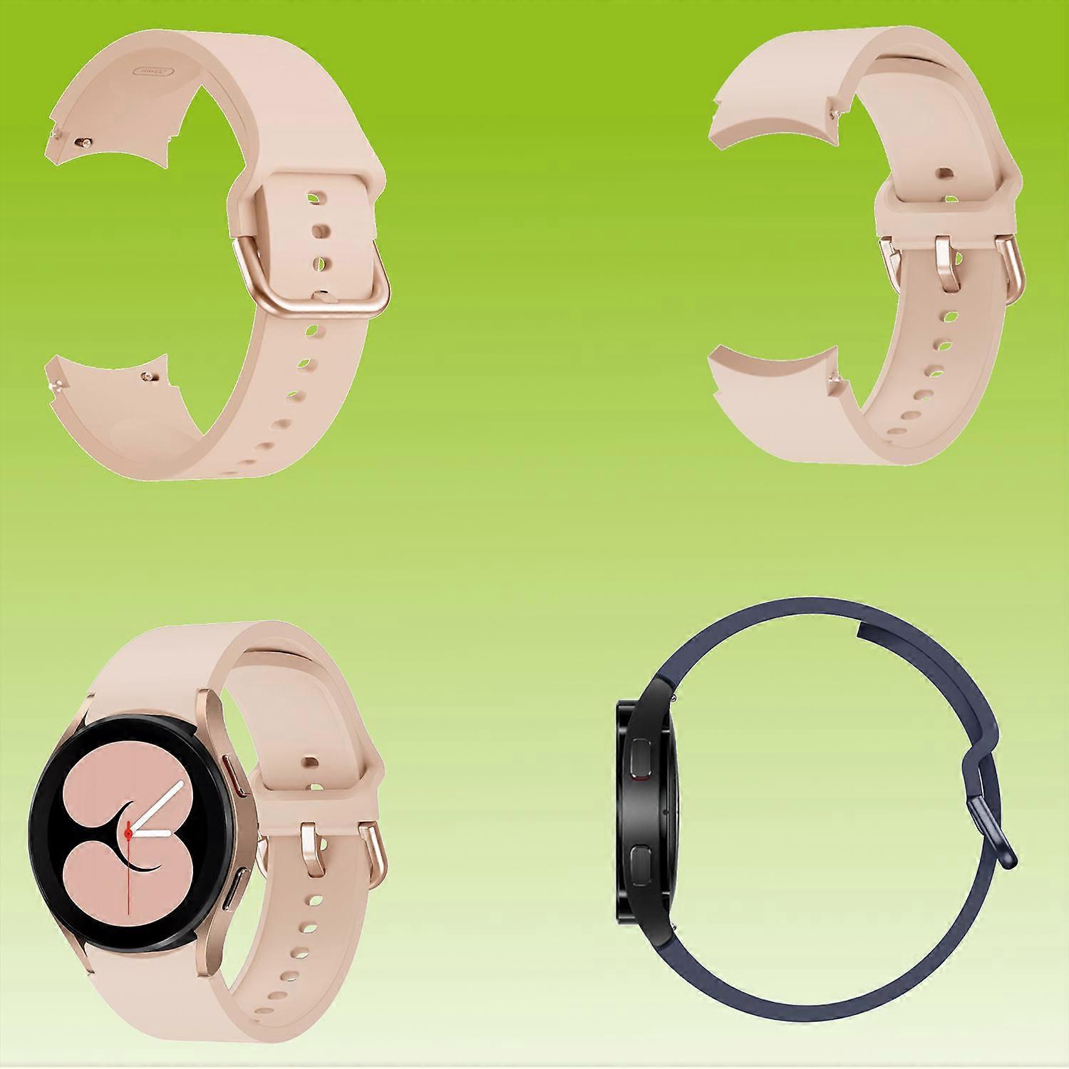 For Samsung Galaxy Watch FE 6 5 4 Normal Pro Classic all sizes TPU silicone wristband