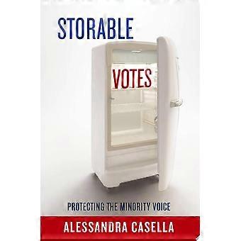 Storable votes protecting the minority voice
