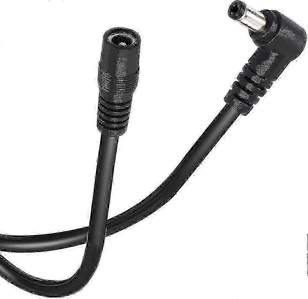5.5 X 2.1mm Right Angled DC Power Extension Cable, CCTV Power Solution