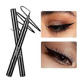 Zwarte vloeibare eyeliner Waterdichte make-up Eye liner Potlood sneldrogende dame