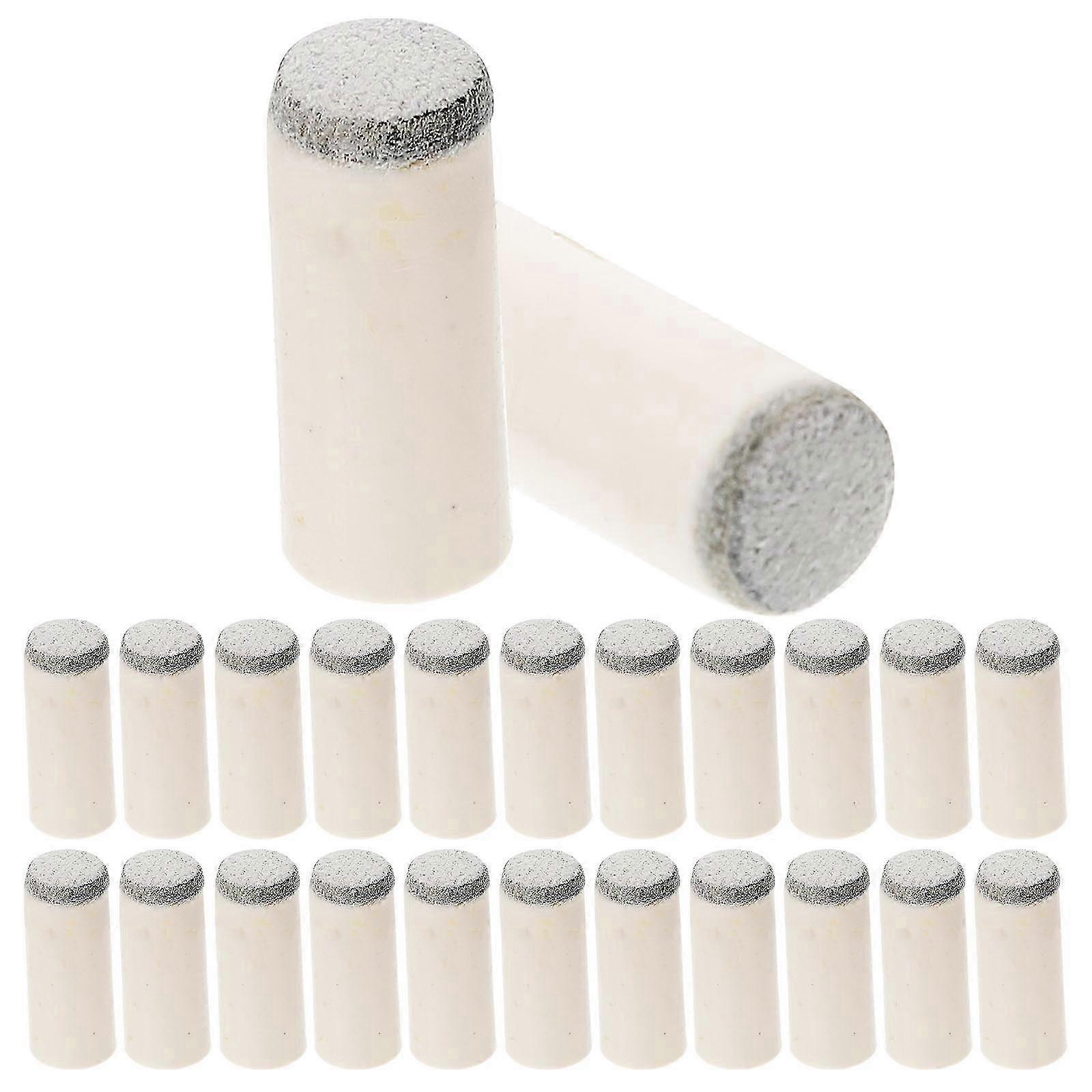 100Pcs Replaceable Pool Cue Tips Plastic Billiard Tips Replacements Pool Cue Accessories