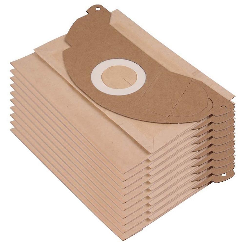 10 Paper Vacuum Bags for 6.904-322.0 MV2 WD2 A2003 A2004 Vacuum Dust Bags