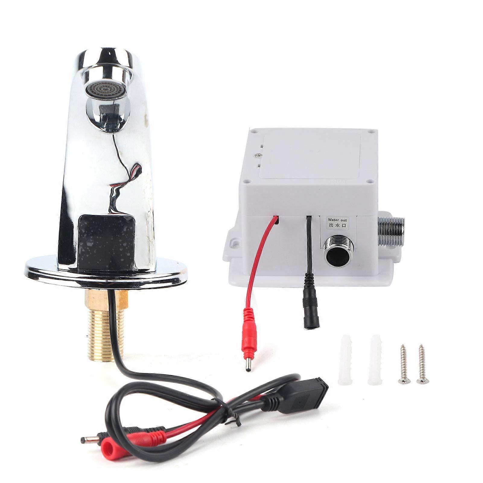 Single Cold Water Automatic Infrared Sensor Inductive Touchless Faucet G1/2"