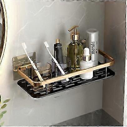 Bathroom Shelf Without Wall Punch