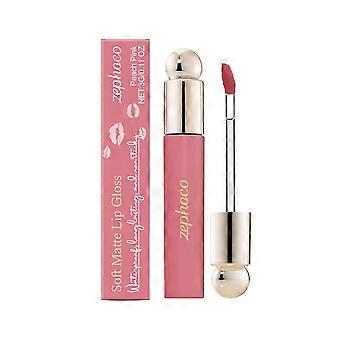 De Zephoco Peach Pink Silky Light Mist Lip Gloss creëert een matte, lichte lipgloss die gemakkelijk aan te brengen en handig in gebruik is.