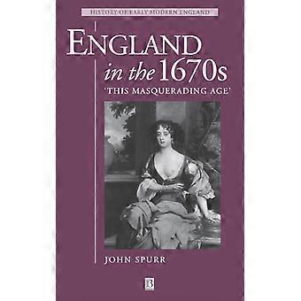Inglaterra na década de 1670 - Spurr - Capa dura - Livro em inglês - História