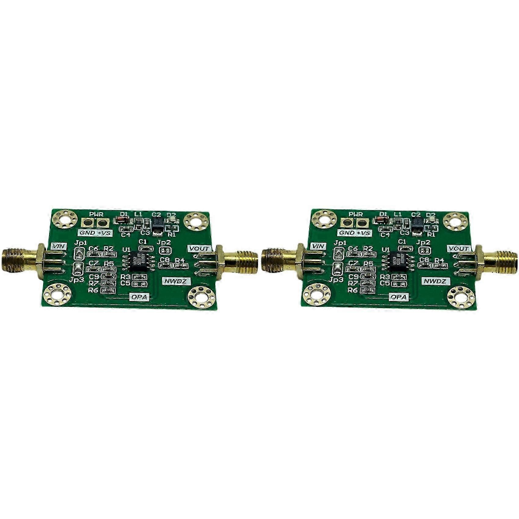 2X AD8009 RF Module Current Feedback Amplification 1GHz 5500V/Us Low Distortion High Current Pulse Amplification