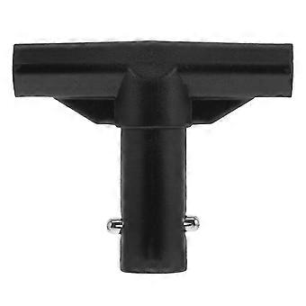 T-Shaped Trampoline Enclosure Pole Connector Black Protection