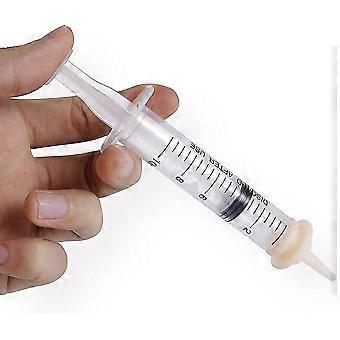 Seringas de alimentação de silicone 10PCS para gatinhos recém-nascidos, filhotes, coelhos, pequenos animais de estimação Dongdong