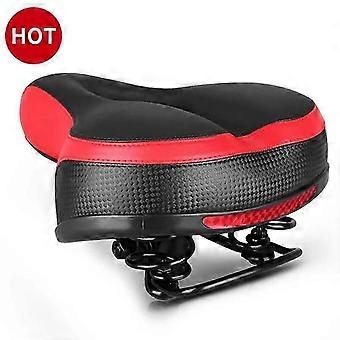 New Bicycle 3d Gel Saddle Extra Wide Comfort Ultra Soft Saddle Mountain Bike Soft Silicone Padded Seat Pad Bike Spare Parts 2023 26-27