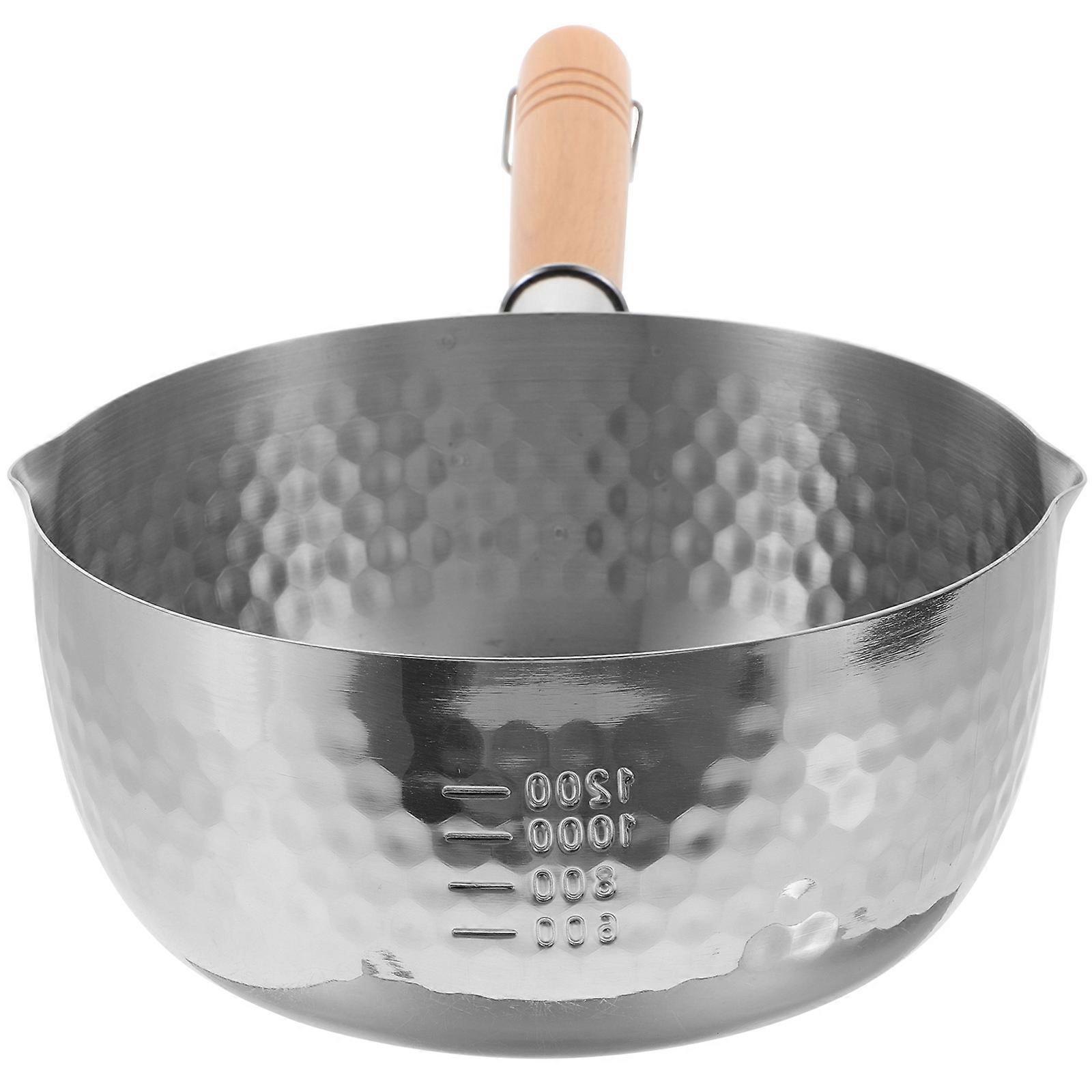 Milk Pot Household Saucepan for 2Pcs Multi-Function Cooking Pot