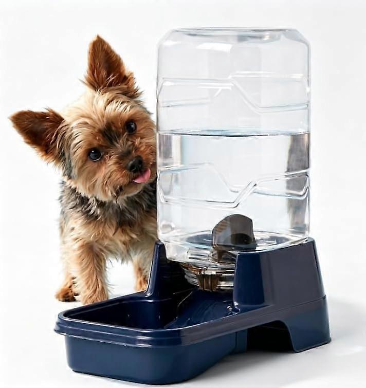 2 lb Gravity Feeder for Extra Small Pets, Navy