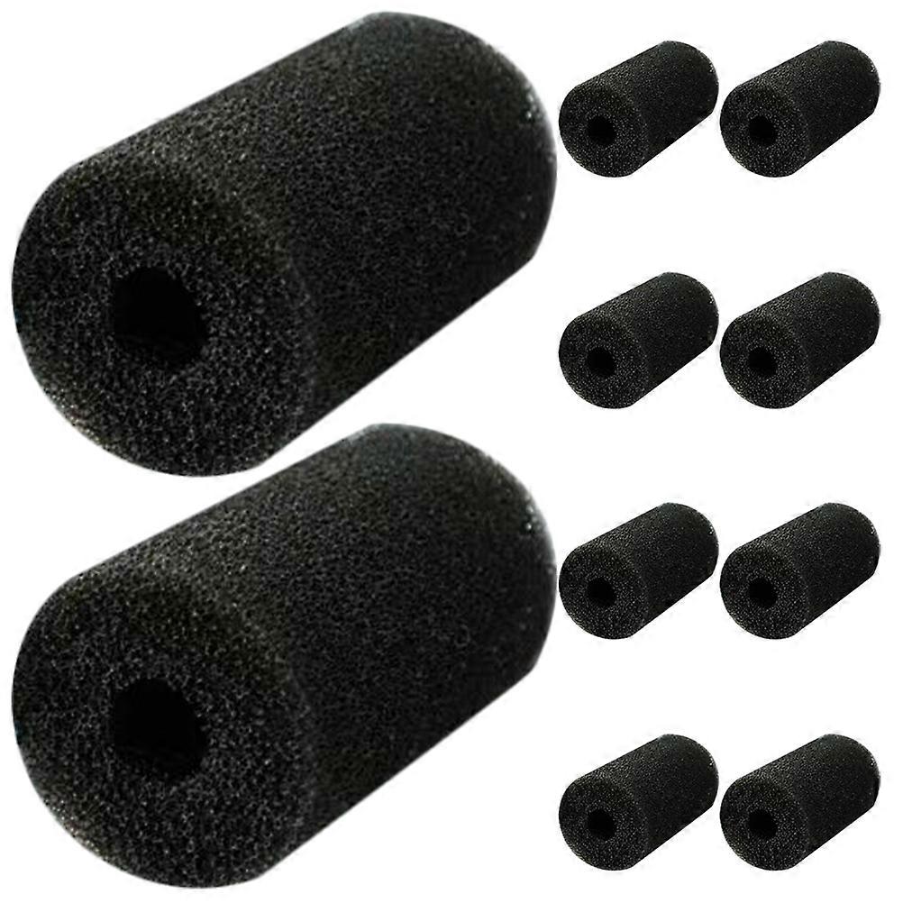 Fish Tank Intake Filter Protective Sponge Covers Pre-Filter Sponge 10Pcs