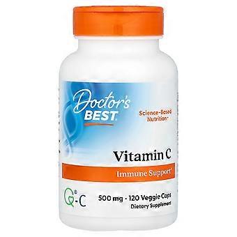 2 x Doctor's Best, Vitamin C , 500 mg, 120 Veggie Caps