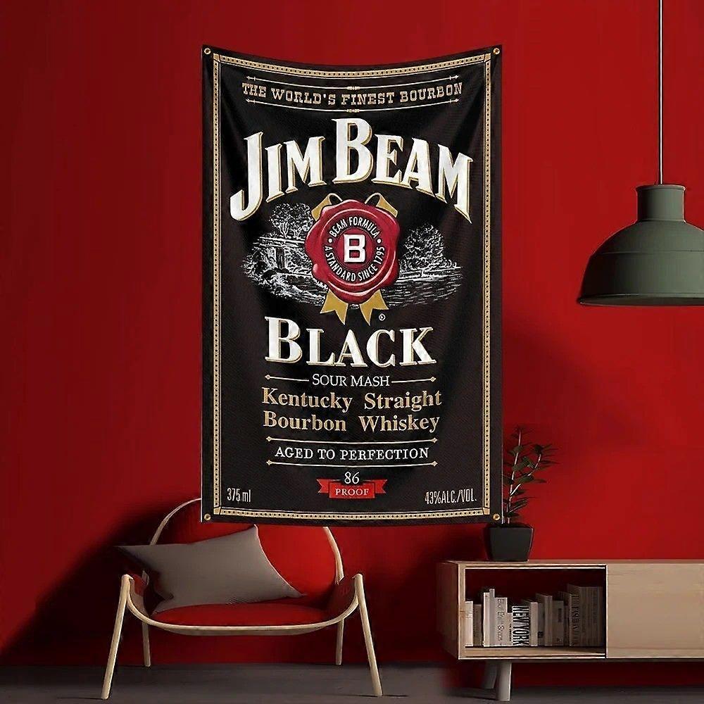 Jim Beams Bourbon Flag Banner SD-643