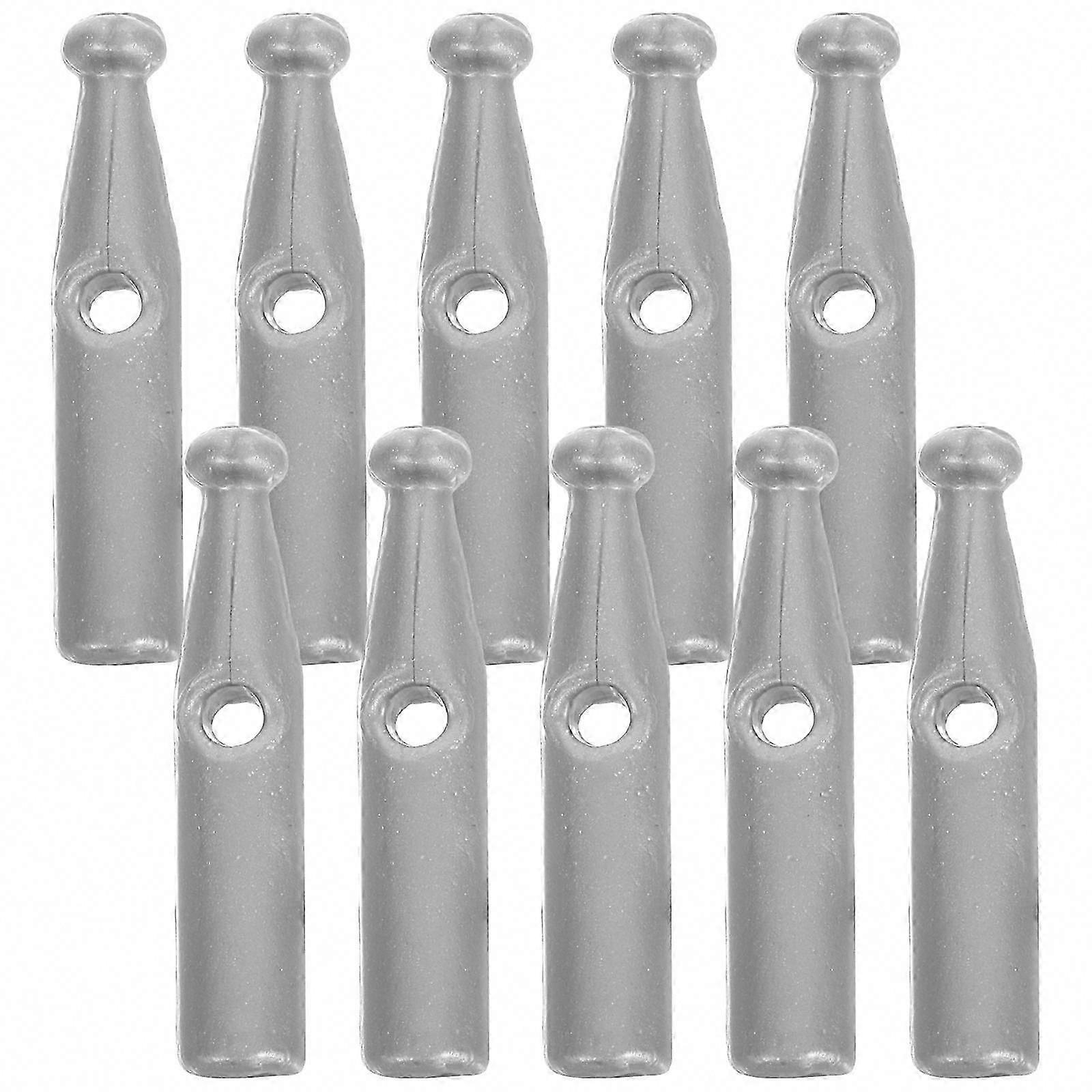 Umbrella Beads Replacement 10Pcs Grey PP Material Covers For General Users