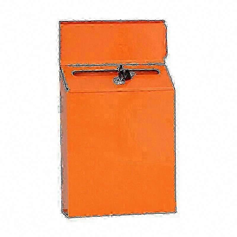 Modern Secure Mailbox with Lock compatible with Letters & Payments - Key Deposit Box