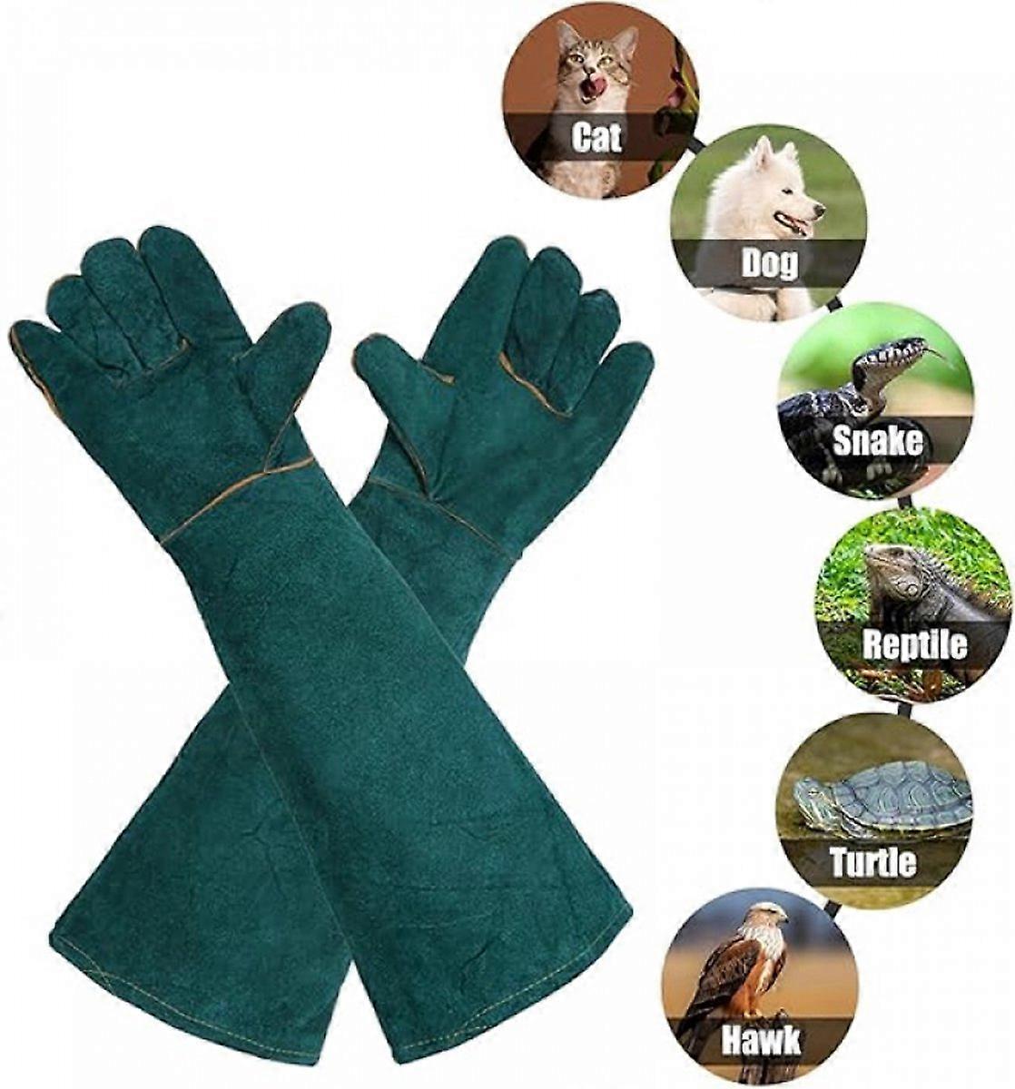 Anti Bite Pet Protective Gloves L Size 60Cm