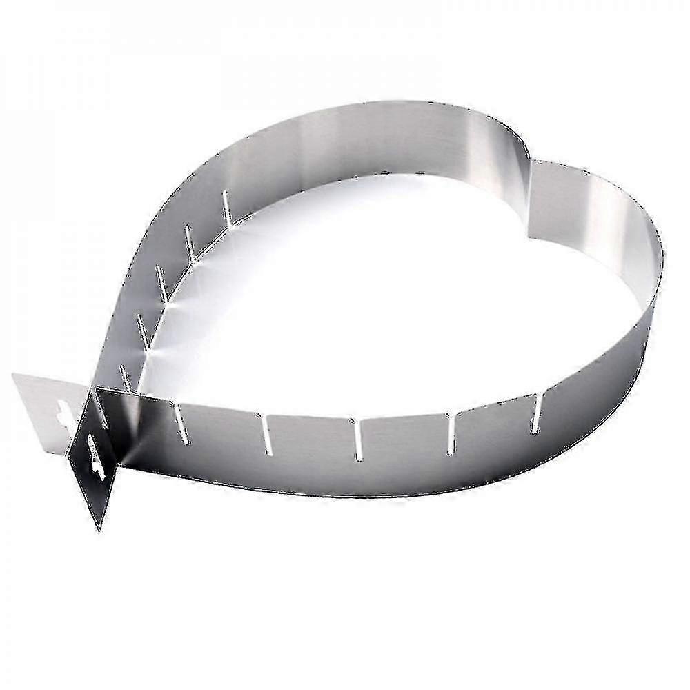 Laser Calibrated Heart Cake Ring Adjustable