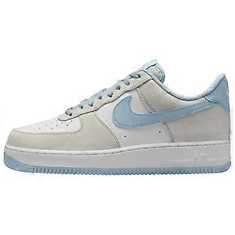Chaussures de skate basses Nike Air Force 1 antidérapantes et résistantes à l'abrasion, unisexe, grises et bleues, FQ8714-005