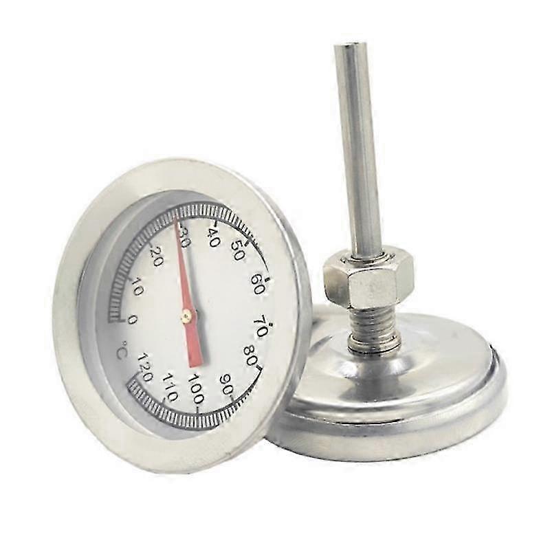 Large-Face Dial Thermometer 0-120°C