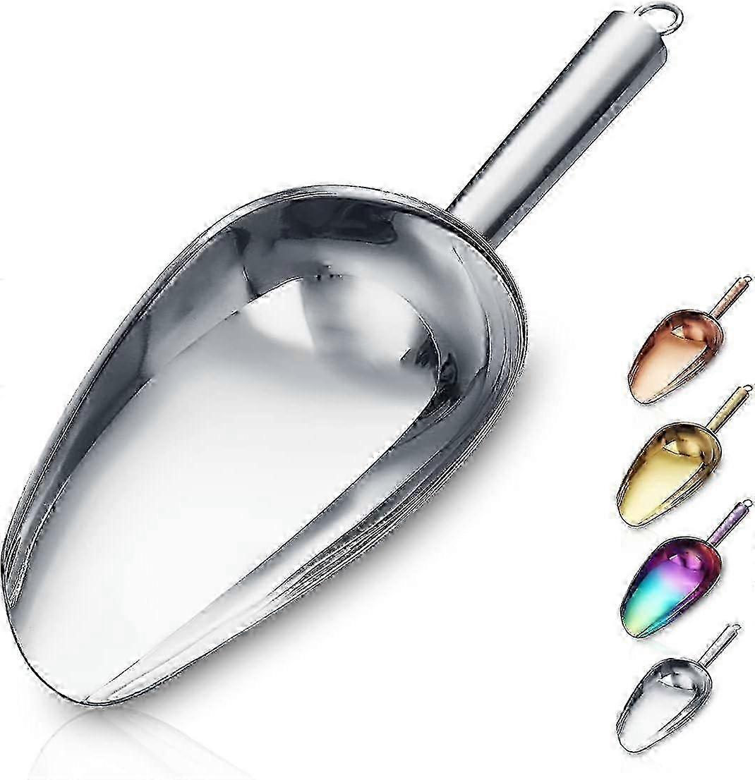 6-Oz Rustproof Stainless Scoop