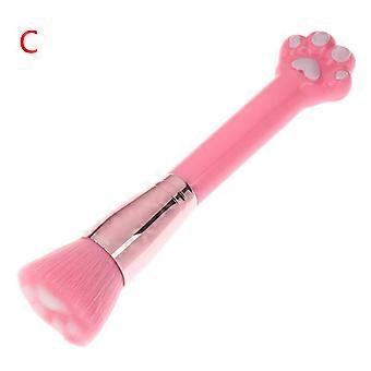 1Pc Cat Claw Girl Makeup Brush Eye Shadow Multi-Purpose Powder Brushes Portable Cosmetics Foundation Brush Make Up Tools