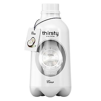 Thirsty Coconut Unisex Watch for Unisex Analog Japanese Quartz with Silicone Bracelet BO-COCO