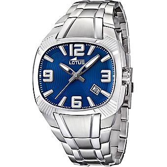 Lotus Doom Quarz Analog Man Uhr mit L15758/2 Edelstahl Armband