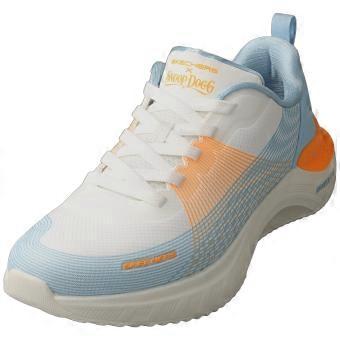 Skechers Snoop Dogg Snoop Ace Mens Fashion Trainers in White Blue