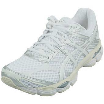 Asics Gel-Cumulus 16 Damen-Sneaker in Weiß/Silber