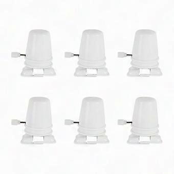 Clockwork Legged Robot Christmas 6 Pcs Wind Up Self Propelled Movement Educational Toys 3D Printed for Kids