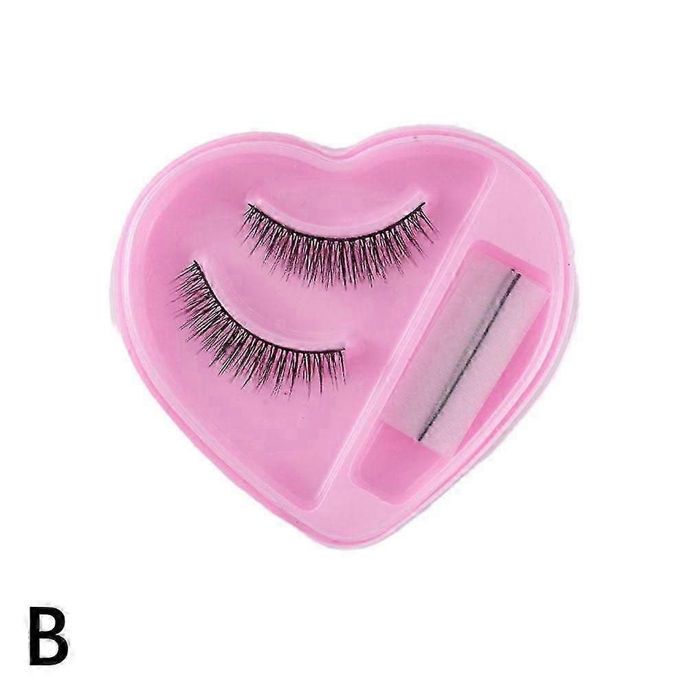 Makeup False Eyelash 1Pair False Eyelash with Self Adhesive
