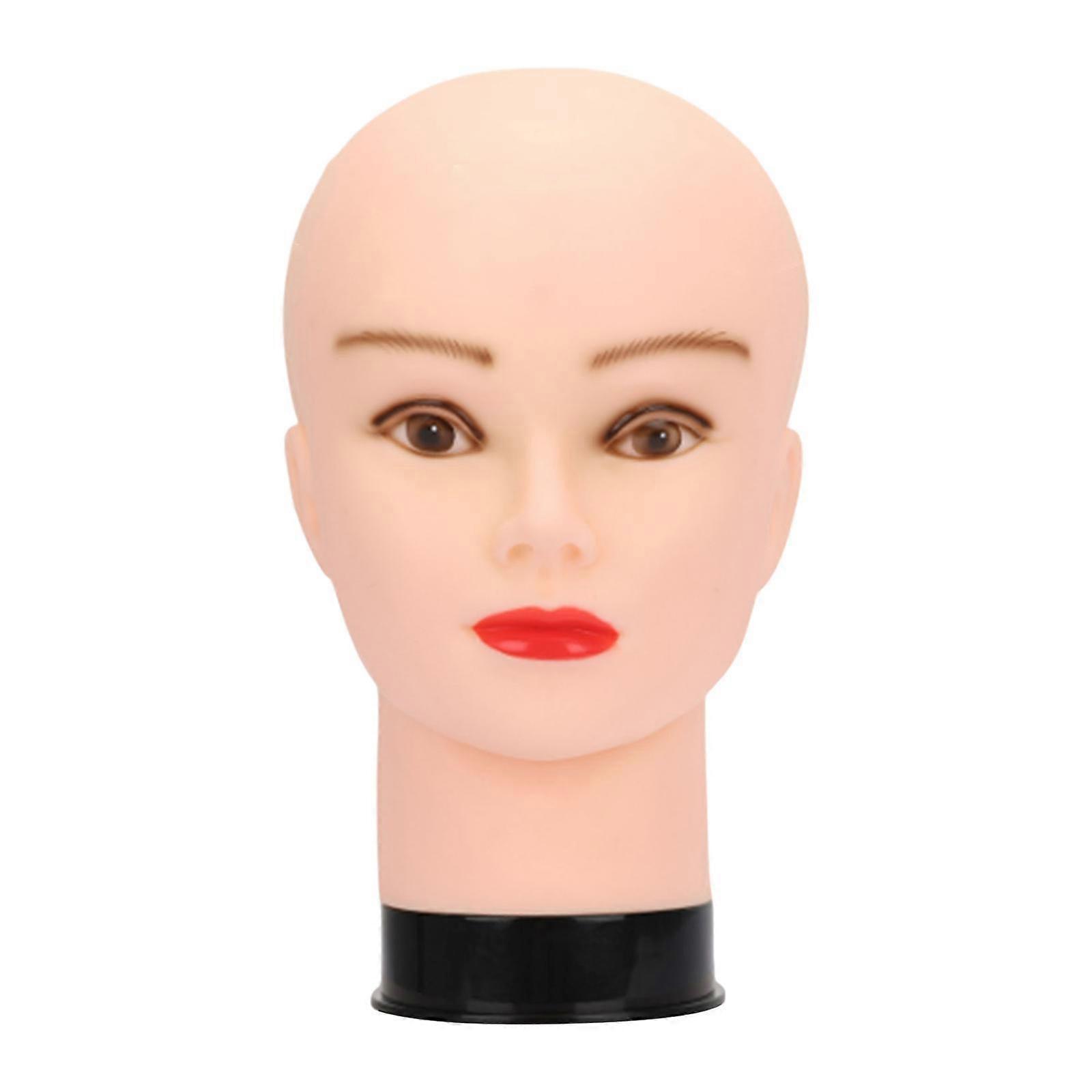 Stable Bald PVC Mannequin Head