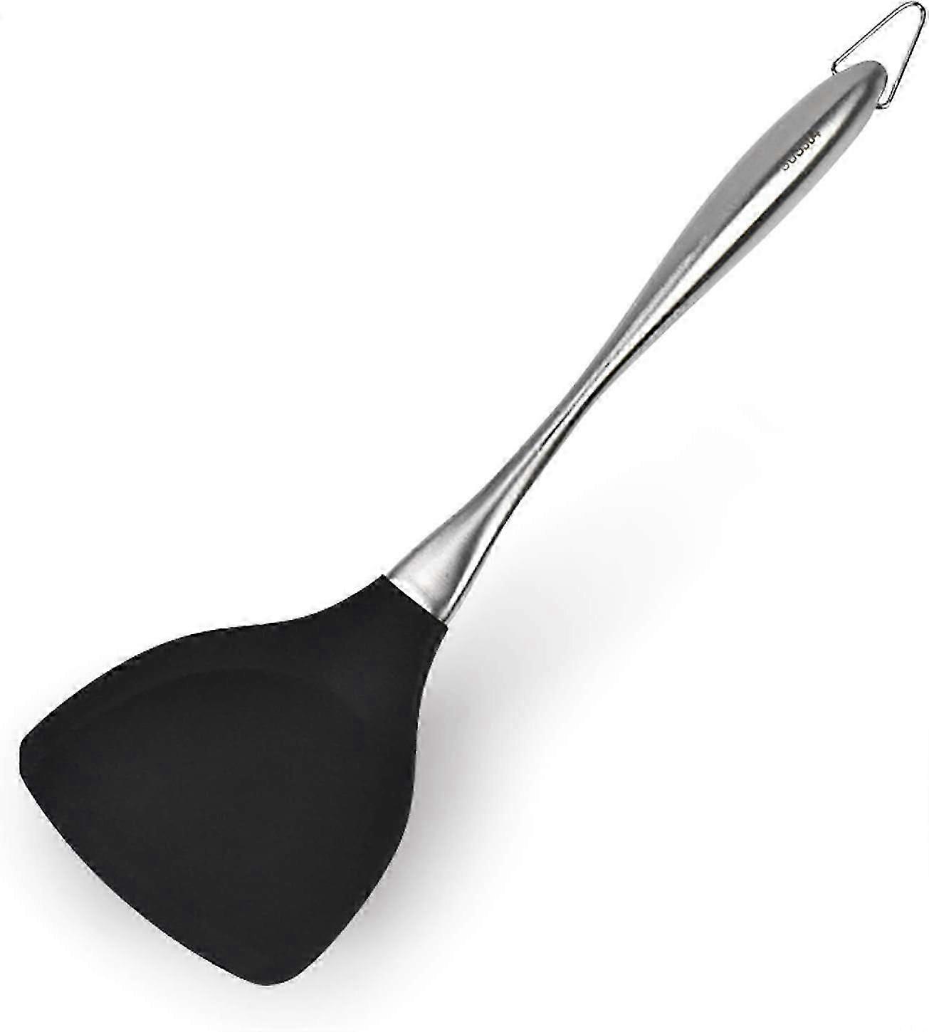 Stainless Handle Wok Turner Flexible