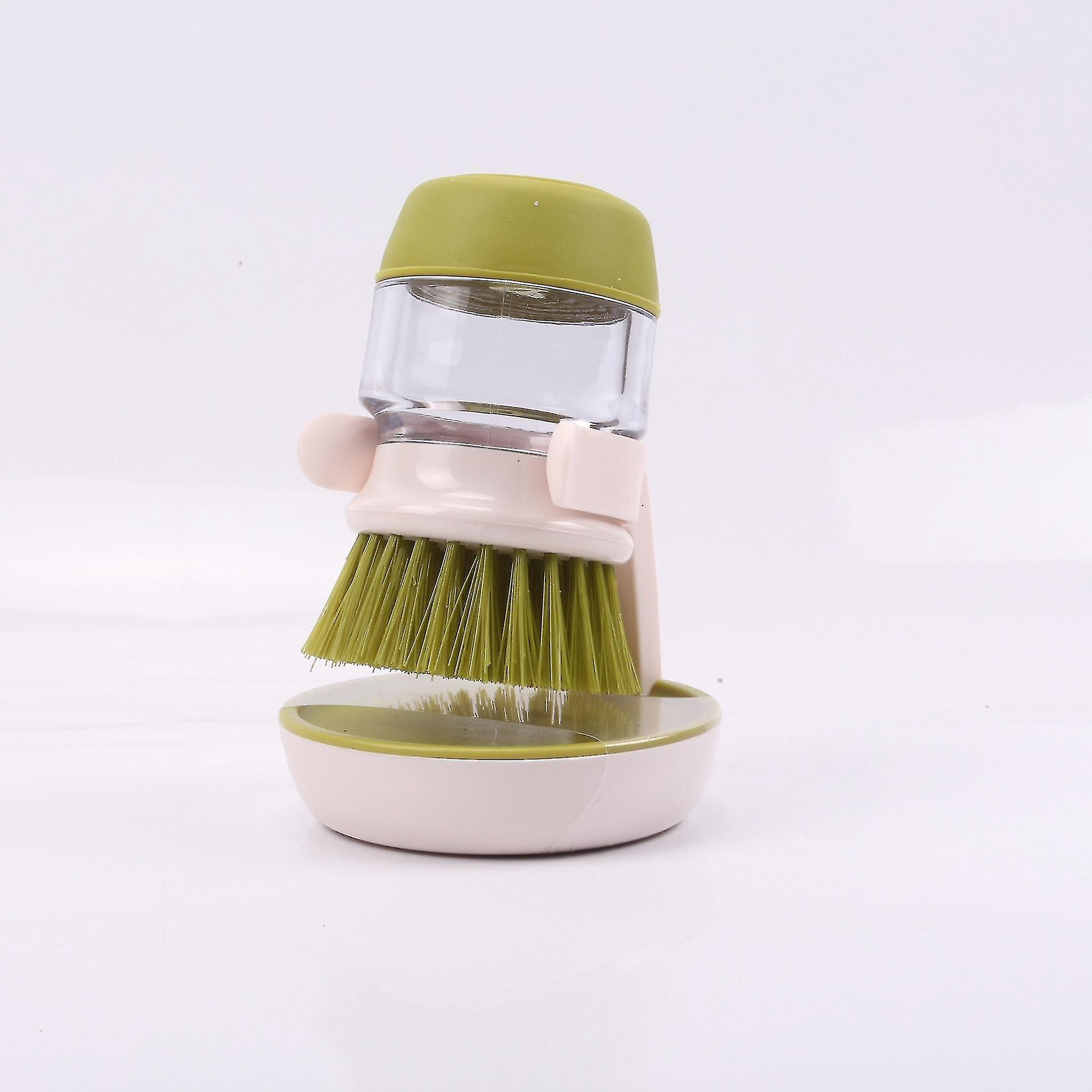Lazy Soap Brush Dish Brush Soap Dispenser Palm Brush Dish Brush