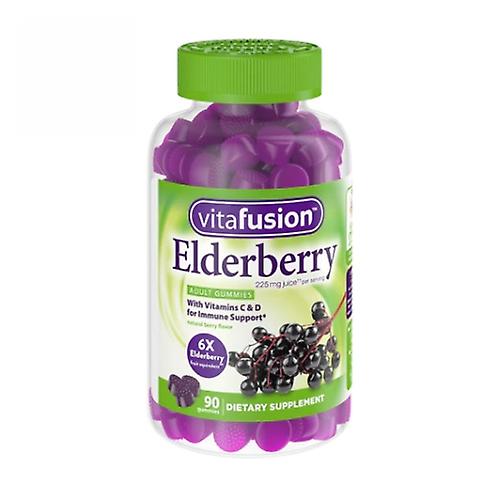 Vitafusion  Elderberry Gummies, 90 Count (Pack of 1)
