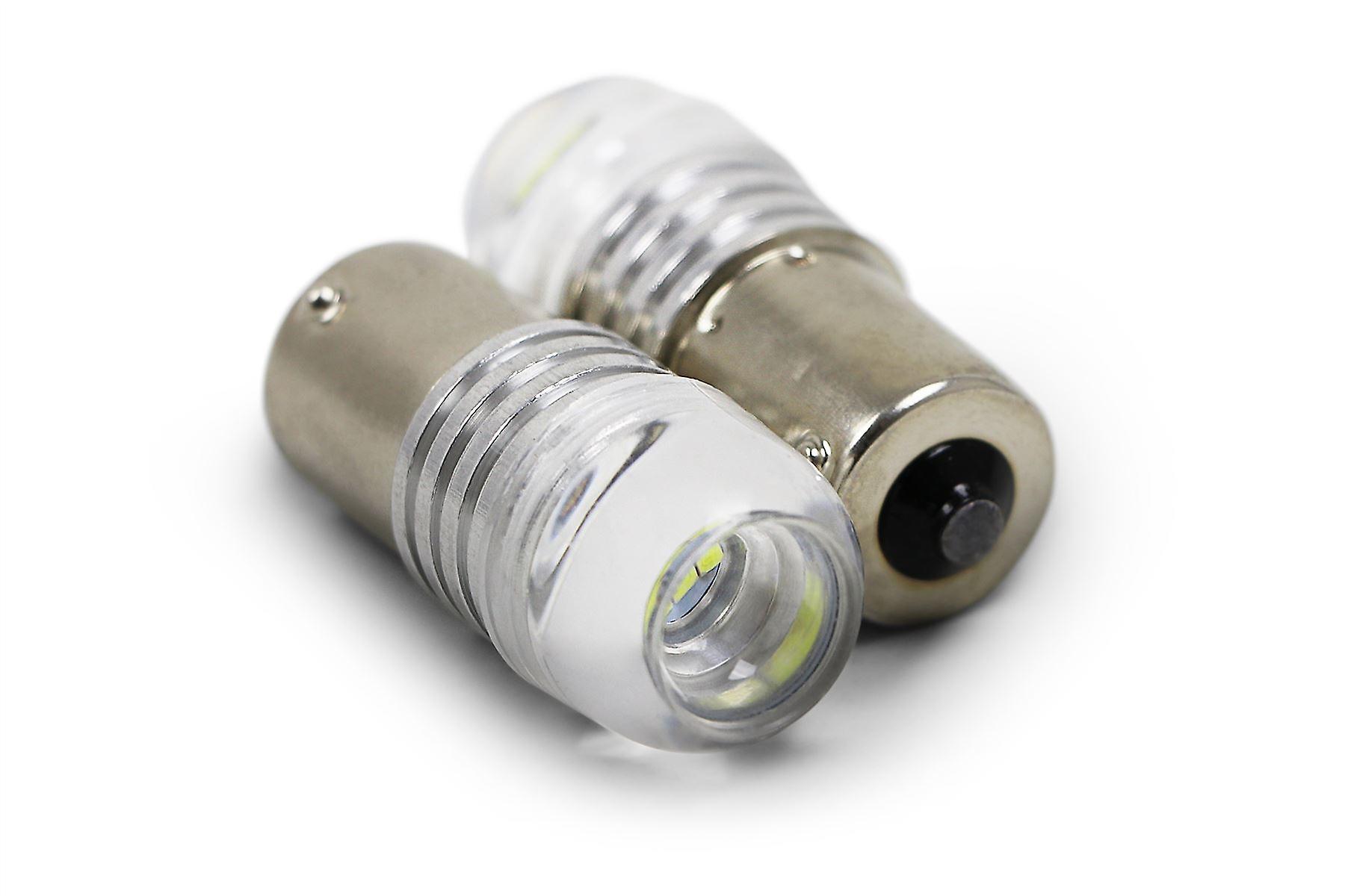 倒车灯套装冷白色升级灯泡P21W LED适用于宝马1系F20 11-15
